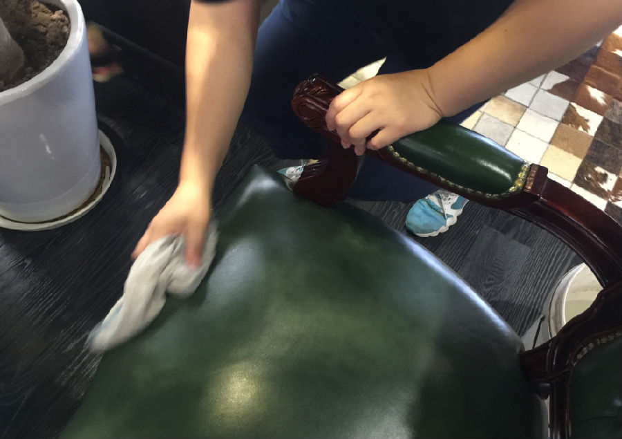 平桥区家具清洗案例